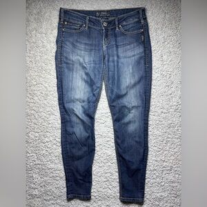 Silver Jeans Womens 28 November Jegging Low Rise Dark Wash Stretch Denim Street